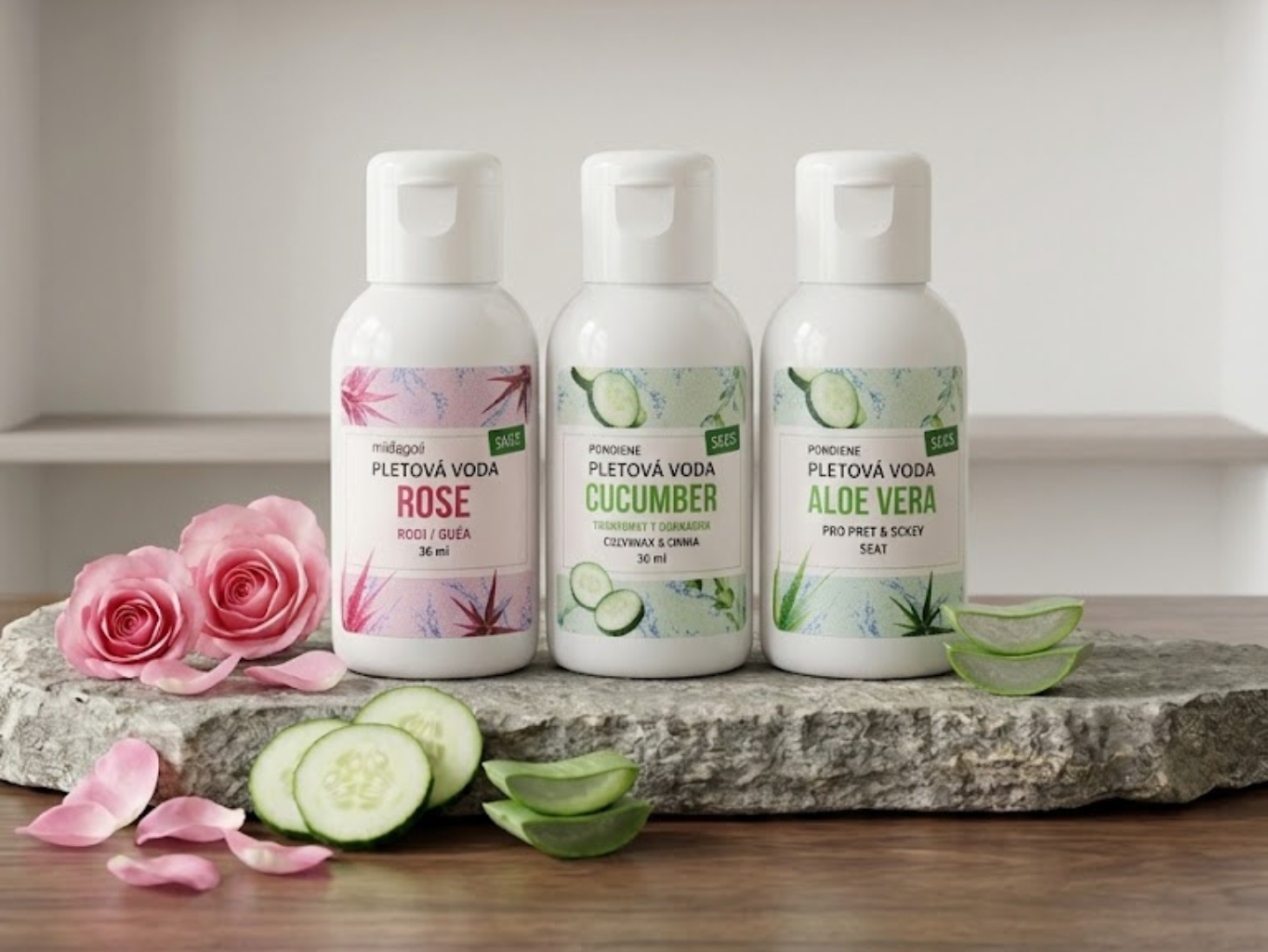 hydroláty - vzorky jako dárky